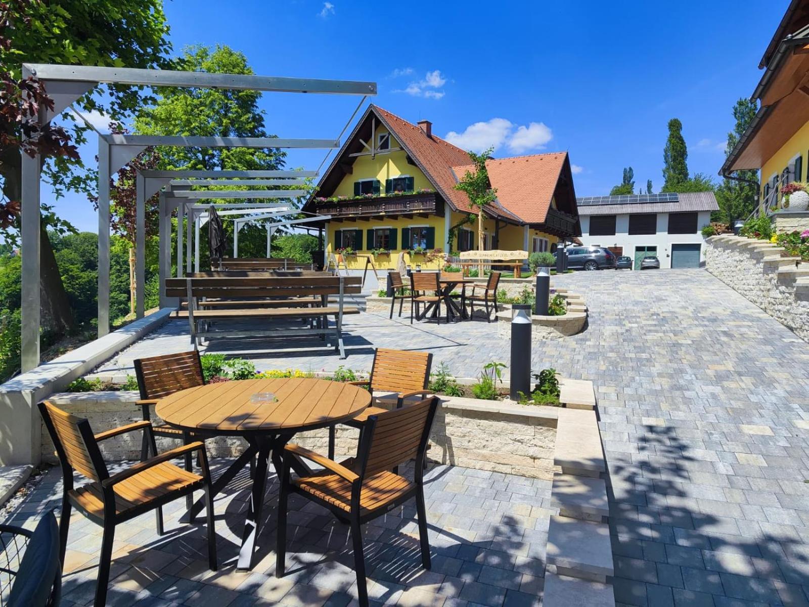 Bed and Breakfast Weingut Fellner Leutschach Exterior foto